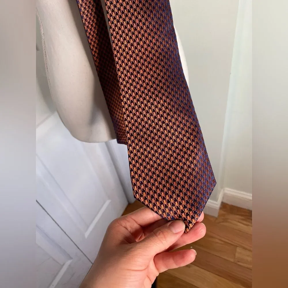 Vintage Pierre Cardin Iridescent Silk Tie